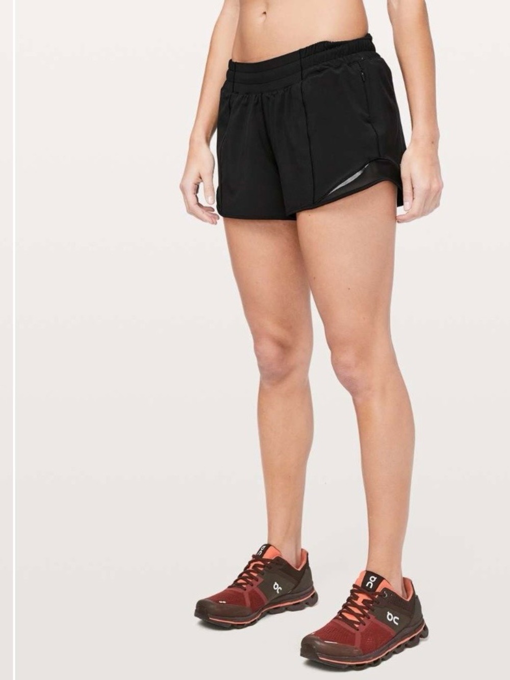 Lululemon Hotty Hot Short *Long 4” Black